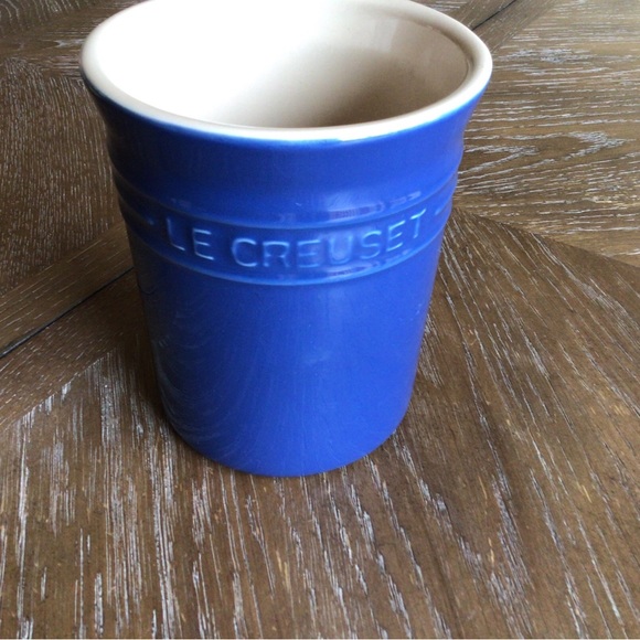 Kitchen Le Creuset Cobalt Blue Utensil Holder Poshmark